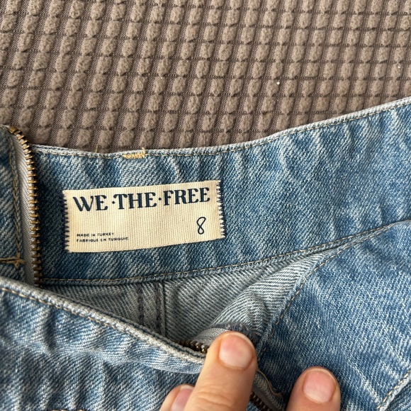 Free People x We The Free Emmy Denim Skort - Picture 3 of 3